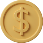 casual-life-3d-yellow-dollar-coin-1